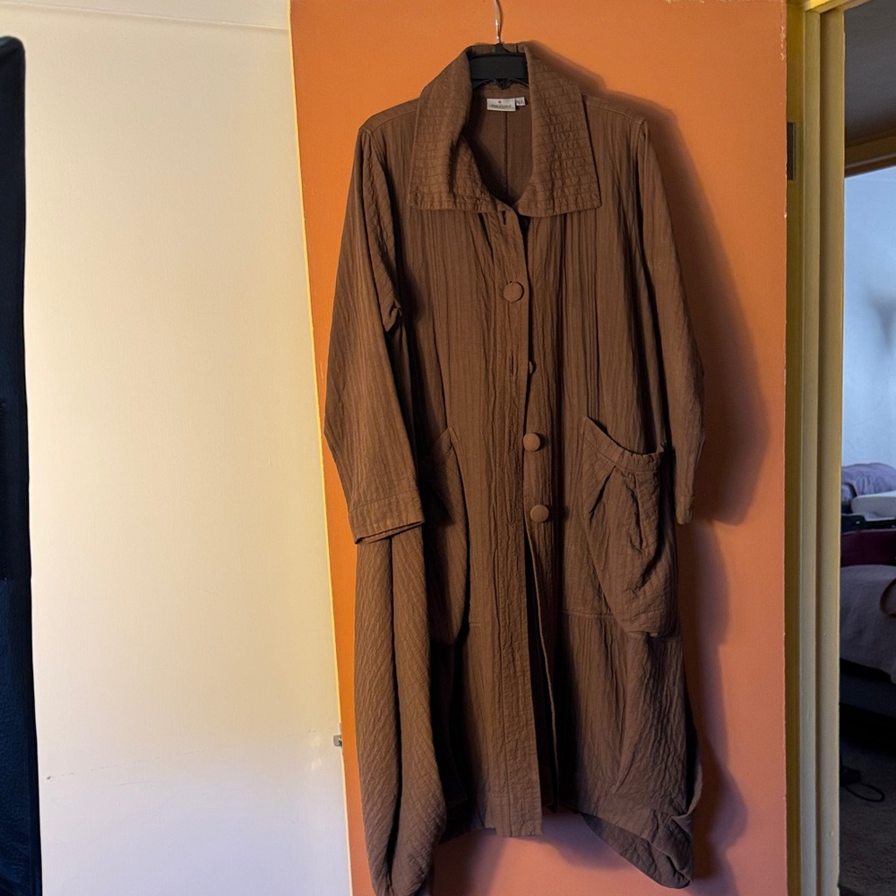 Cheyenne Chocolate Brown Jacket. Very unique!